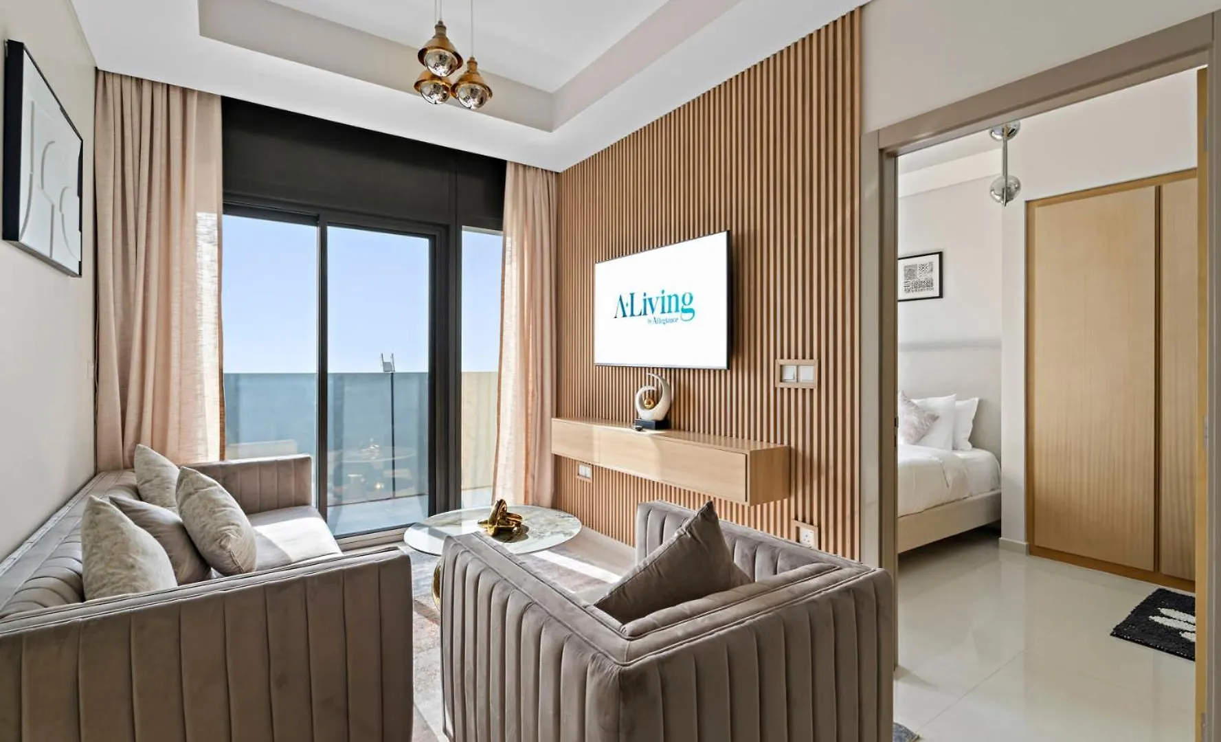 Bright & Modern 2Br Apartment With Balcony In Aykon City دبي